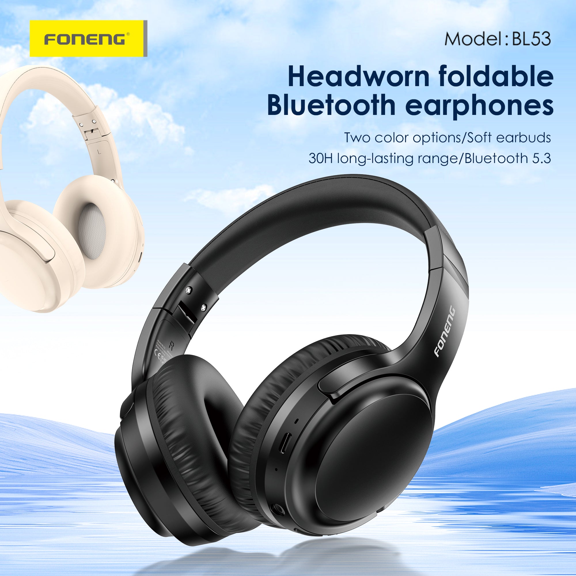 Casque Bluetooth pliable BL53