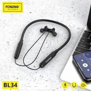 Écouteur Bluetooth avec bande de cou BL34