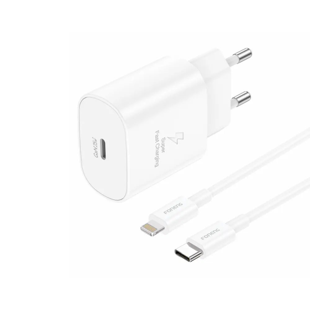Chargeur GaN USB-C EU51 (25 W) (TC TO/ TC TC TO /IP)