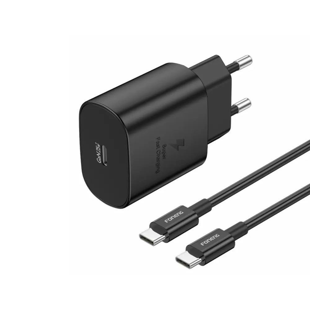 Chargeur GaN USB-C EU51 (25 W) (TC TO/ TC TC TO /IP)