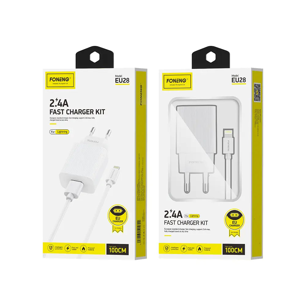 Chargeur EU28 (2.4A) (TYPE-C/ MICRO)