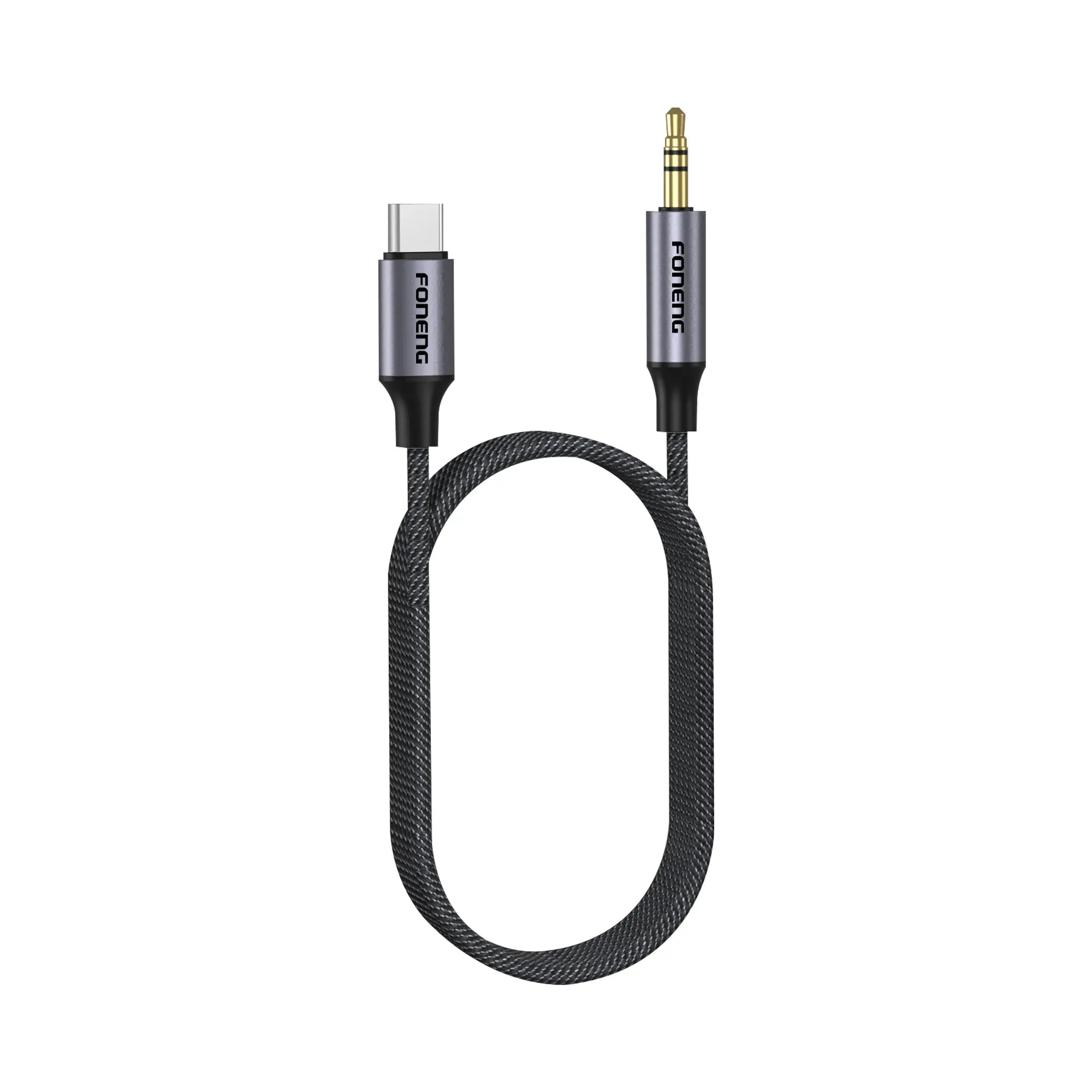 Câble audio en métal BM31 (mâle 3,5 mm) | FONENG (TYPE-C IPHONE)