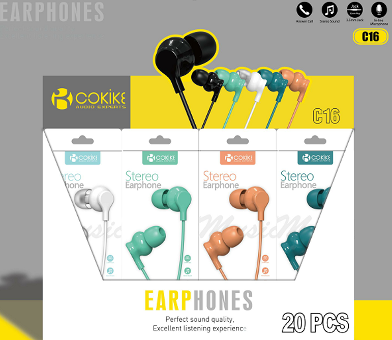 Earphone C16