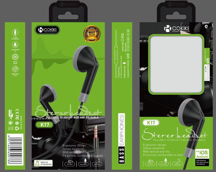 Earphone K17